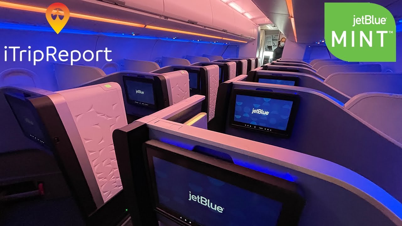 The NEW JetBlue Mint Suite Experience A321neo YouTube