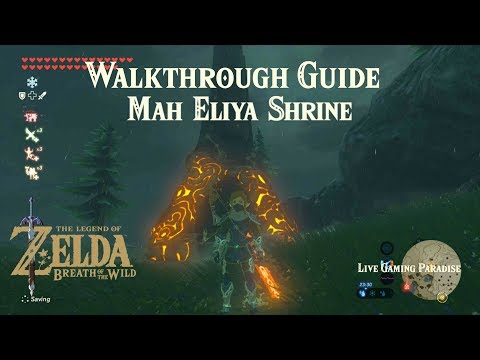 Video: Zelda - Mah Eliya, Tajno Stubište U Dahu Divljine DLC 2
