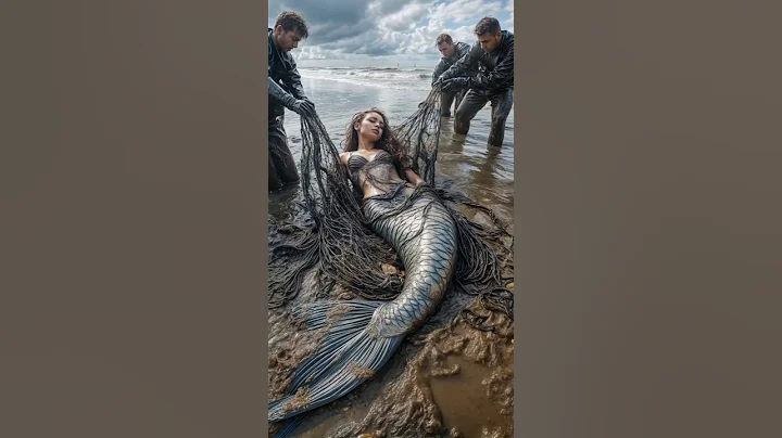 Fishermen's Unbellevable Catch: A Real-Life Mermaid!🎣🧜‍♀️#Shorts#ShortsTrend#ShortsChallenge#Short