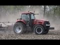 Case IH 275 Magnum Tractor, Near Burlington, Illinois on March 29, 2012