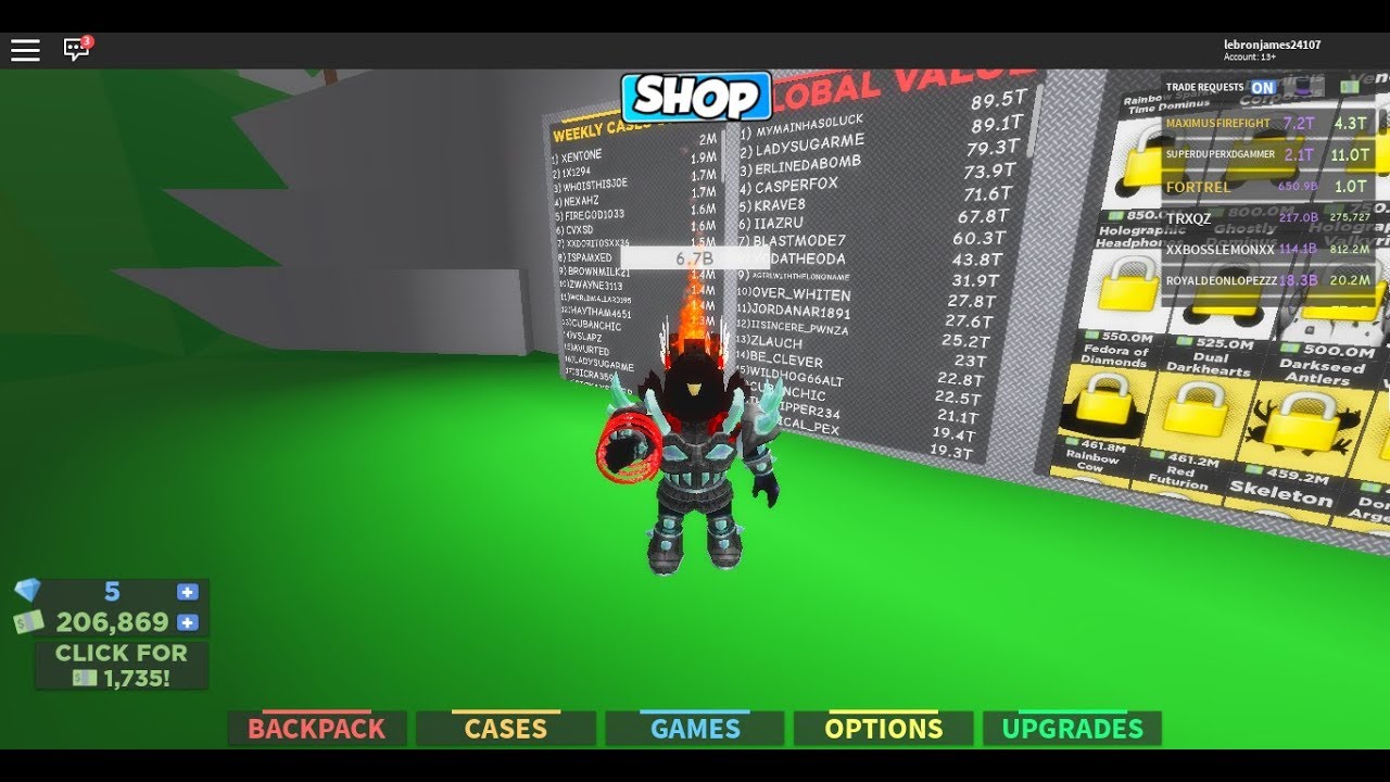 Roblox Case Clicker Codes Working Youtube - roblox case clicker all working codes always updated check desc