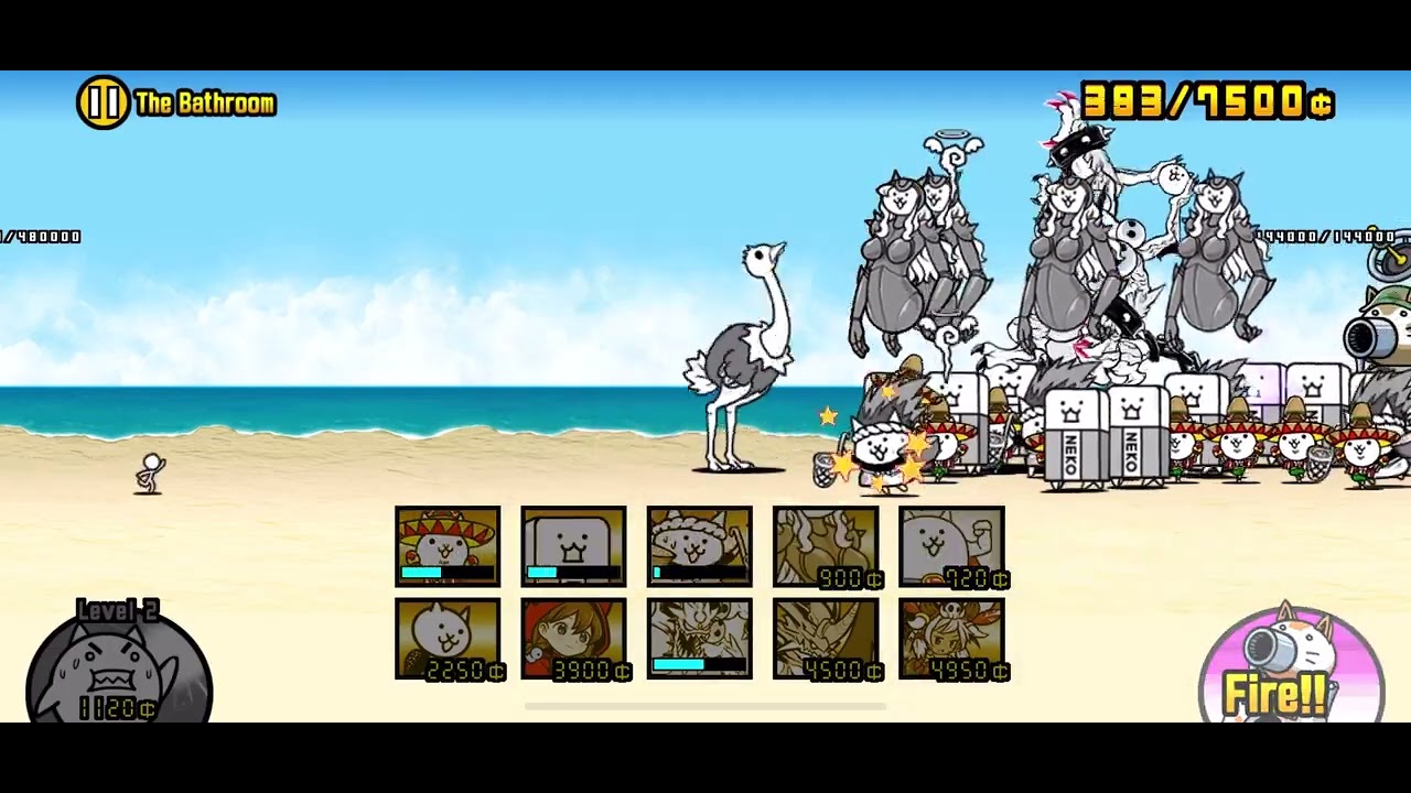 The Battle Cats The Bathroom (4 Star) YouTube