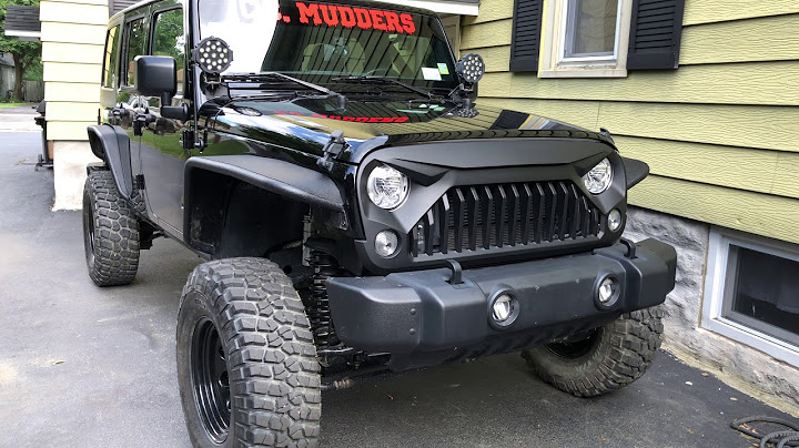 Jeep wrangler 3 inch lift 33 inch tires