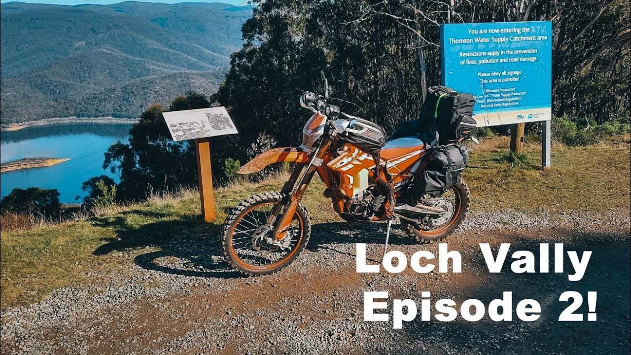 Solo Adventure Motorcycle Camping - Loch Valley Episode 2