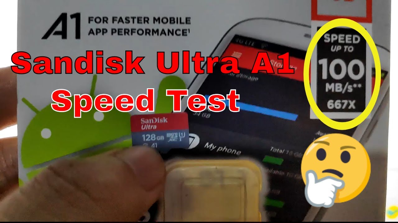 Sandisk 64Gb Mobile Ultra Microsdxc Speed Test / Sandisk ultra micro sd