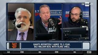 Blake Snell signed by the Giants  - The Michael Kay Show TMKS March 19 2024