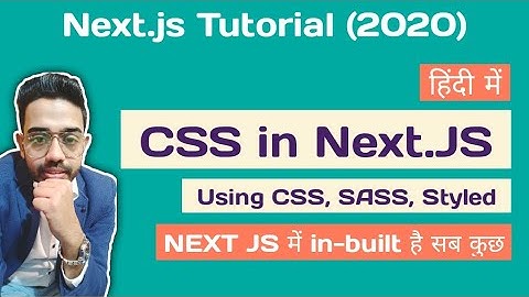 Styling NextJS | Styled Components, CSS, SCSS, others | Next JS Tutorial #5 for Beginners