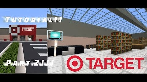 Minecraft Tutorial: How To Make A Target Part 2 "2023 City Tutorial"