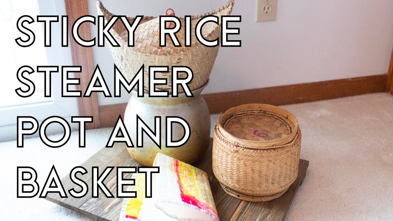 Sticky Rice Steamer Pot and Basket