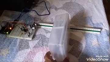 Medindo distância com sensor ultrassônico  usando plataforma arduino