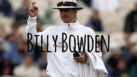 Billy Bowden - Tribute to the Legend - Funny/Best ...