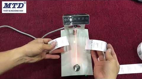 Máy cắt nhãn mác, dây đai, dây vải CUTEX TLC-731