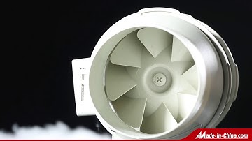 Inline Duct Fan for public ventilation