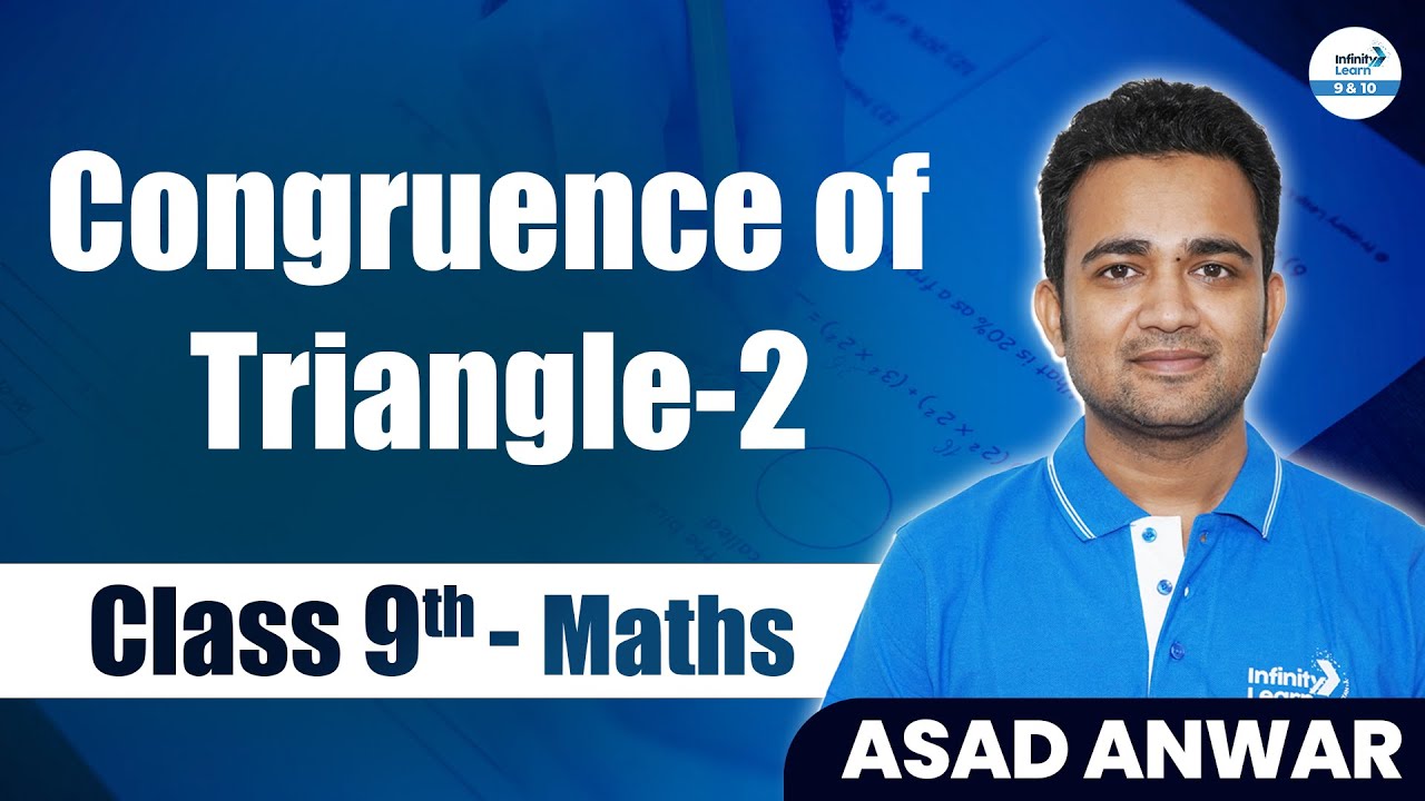 Congruence of Triangle-2 || Class 9 Math | #Class9Preparation | LIVE ...