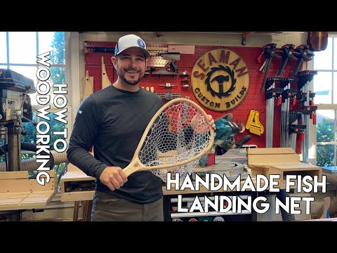 How to make a fish landing net!