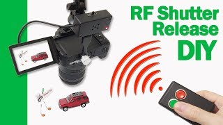 How To Make Wireless Shutter Release For SLR | DIY Wireless Trigger | RF