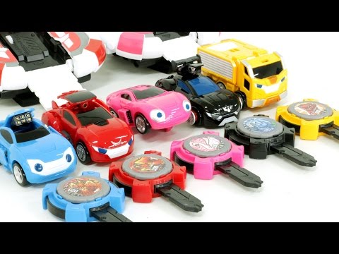 Minicar Power Battle Watch Car Shooting Car Toys 파워 배틀 와치카 시계 미니 자동차 슈팅 장난감 동영상