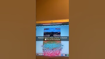 Weekend Vibes to Enjoy a Game on Baseball ⚾️ Pro on the Computer