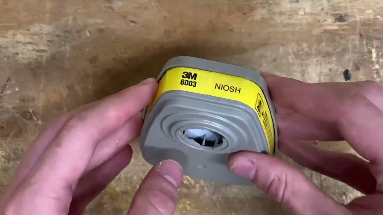 3M Respirator Cartridge 6001i, 1 Pair, Helps Protect Against Organic Vapors Review