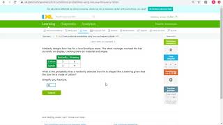 IXL X12: Find Conditional Probabilities Using Two-Way Frequency Tables (Geometry)