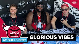 CHGO Bulls at Bulls Fest Interviews with Jevon Carter & Marc Eversley of the Chicago Bulls & MORE