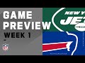 New York Jets vs. Buffalo Bills Week 1 NFL Game Preview