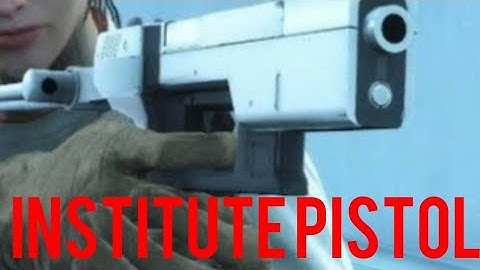 Institute pistol - Fallout 4 mod