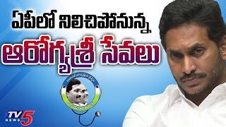 ఏపీలో నిలిచిపోనున్న ఆరోగ్యశ్రీ సేవలు | Aarogyasri |  CM Jagan | YCP Govt | Tv5 News screenshot 4