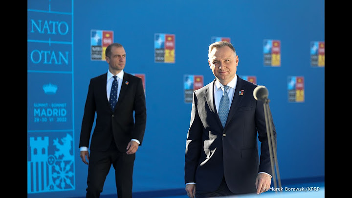 Madryt. Wypowiedź dla dziennikarzy