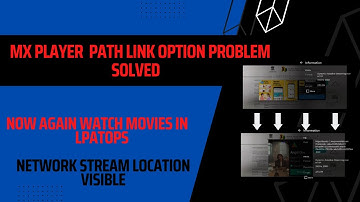 Path link Option not Show in Mx player open network stream problem sloved #MDISK #TELEGRAM