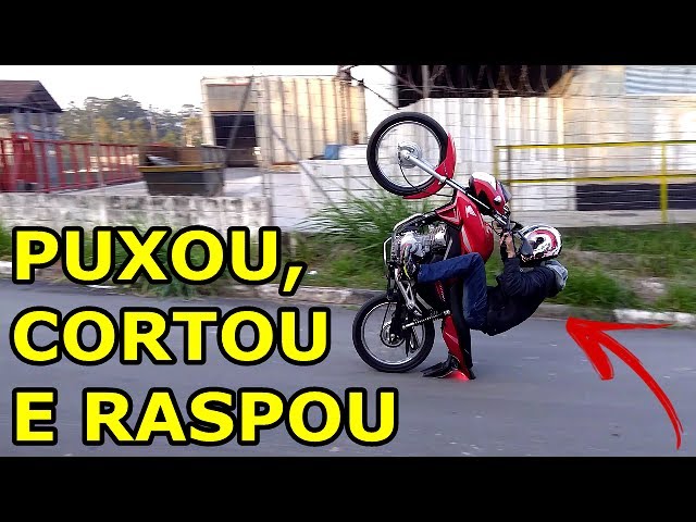 CADÊ OS MENOR DO GRAU DE BIKE?? - Puxou , Cortou e Raspou