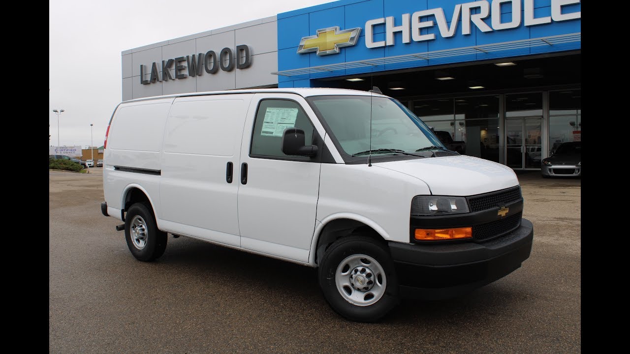 2018 chevrolet express 2500 cargo van