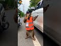 Monkey Parking Attendant: Smart but Hilariously Silly!” #shortvideo #animals #shorts #viral