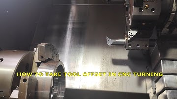 How to take Tool Offset of OD and ID Tool in Turning machine with Siemens Sinumerik 828D/840Dsl.