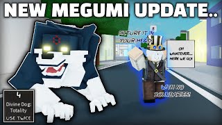 The NEW MEGUMI Update in Jujutsu Shenanigans is HERE.