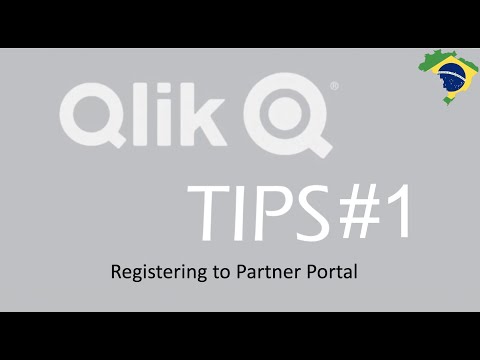 Qlik Tips #1 -  Registrando-se ao Partner Portal - PORTUGUÊS