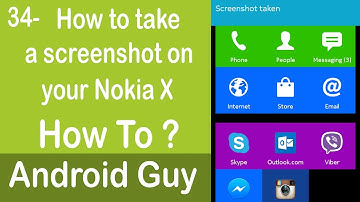 How to take screenshot on your Nokia X ?