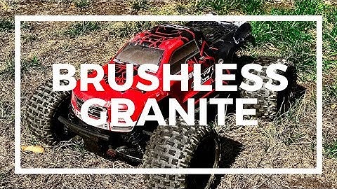 Brushless Arrma Granite 4x4 2S Shakedown Run