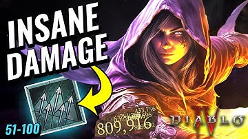 RAPID FIRE IS INSANE! Diablo 4 New Best Rapid Fire Rogue Build Guide for The End Game (50-100)