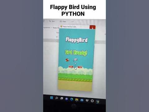 Flappy Bird Using using python #programming #python #shorts #coding ...