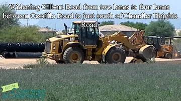 Gilbert Road improvements in South Chandler