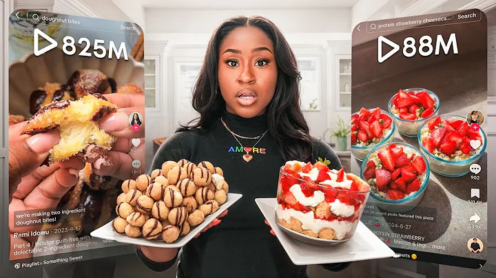 I Tested the MOST VIEWED TikTok Dessert Recipes thumbnail