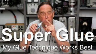 How To Crazy Glue Superglue Wood Rubber Leather Drywall Fix anything with CA CyanoAcrylate