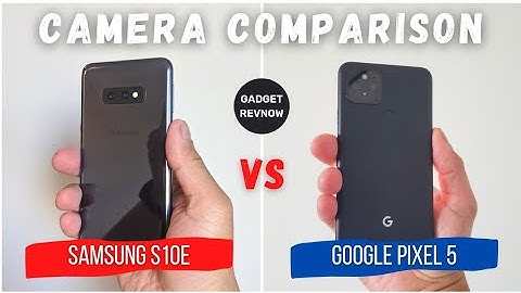 Samsung S10e vs Pixel 5 camera comparison! Who will win?