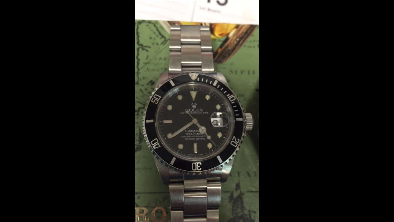 rolex hand sweep