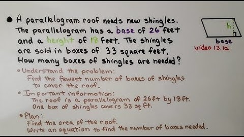 6th Grade Math 13.3c, Solving Multi-Step Area Problems