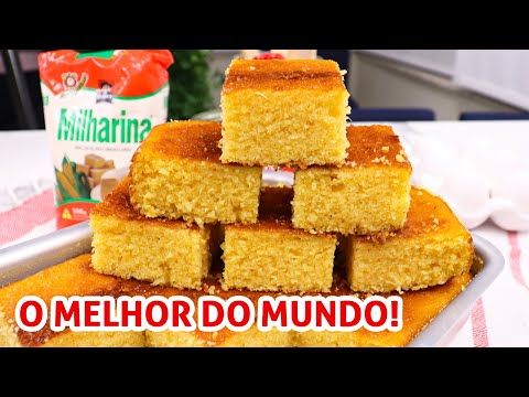 Como fazer bolo de milho cremoso