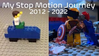 My 10 Year Lego Stop Motion Journey - (2012-2022)