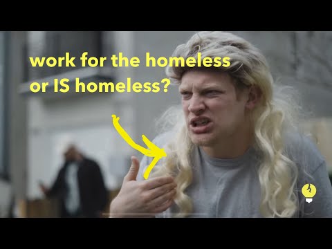 Does This Guy REALLY Work for the Homeless??