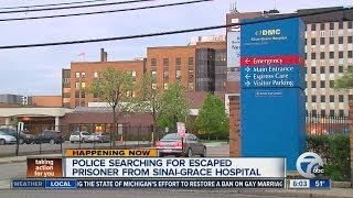 Prisoner escapes from Manhattan hospital by scaling down building